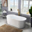Baignoire autoportante en acrylique-94320102-100481071
