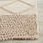 Tulane Natura Hand Woven Wool/Cotton Geometric Rug in Beige-671479644