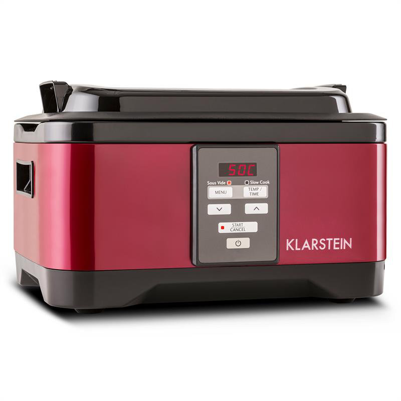Tastemaker 20L Sous-Vide Cooker, Red