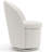 Swivel Barrel Chair Boucle Upholstered Accent Chair With High Back-451776879