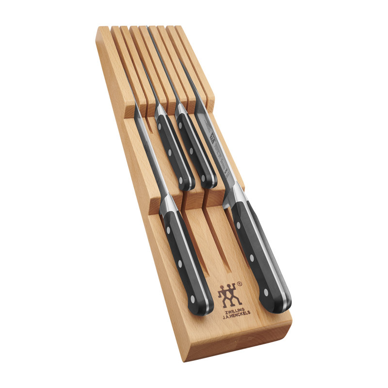 Ensemble de couteaux 7 pièces Zwilling Professional "S" avec tiroir intégré