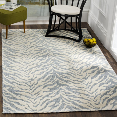 Tapis imprimé animal tissé à la main Cabildo