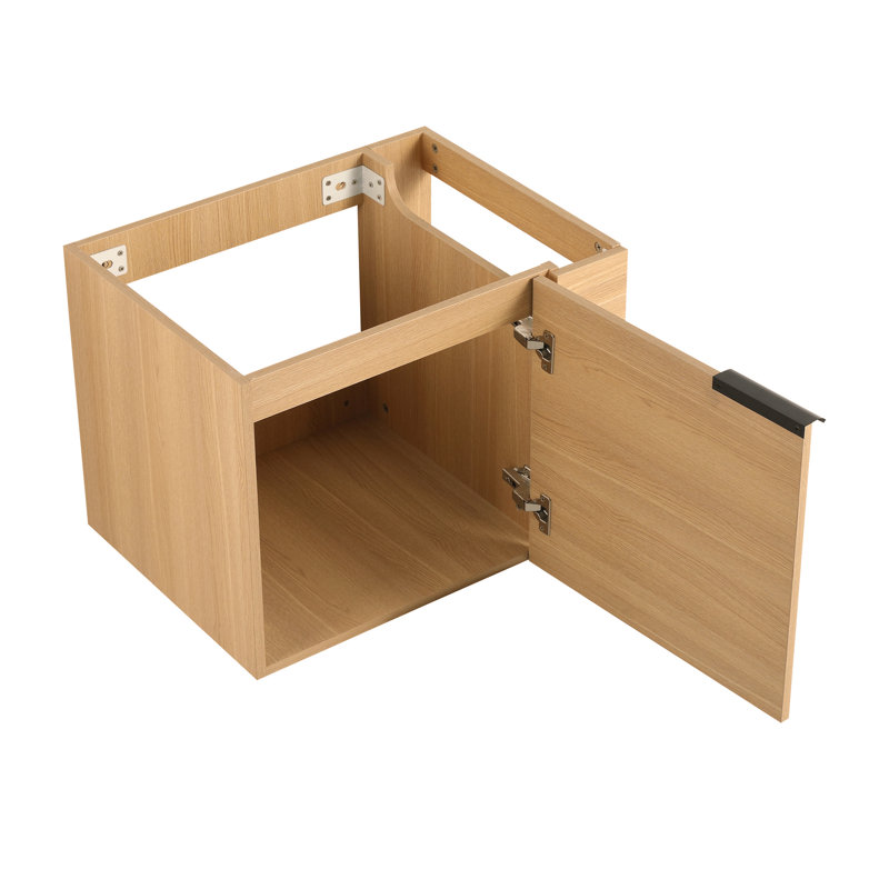 Ensemble de meuble-lavabo 24 po pour grand espace, Chêne