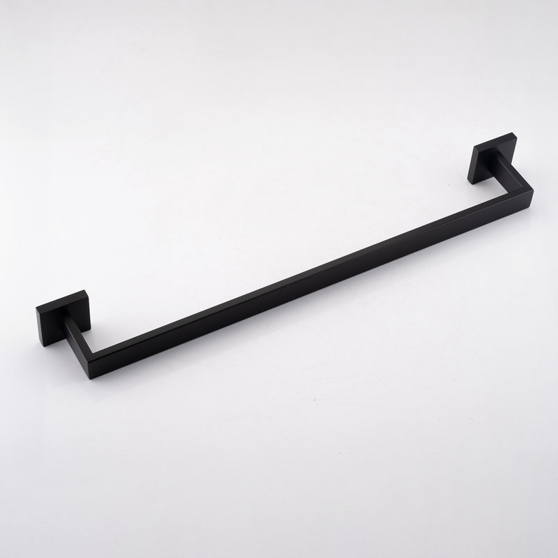 Matte Black Bathroom Hardware Assortment Kit - 4 Pieces, 304 Stainless Steel, Rust-, Modern Design, Effortless Installation For Multiple Rooms 4 In , Design Bathroom, Toilet, Kitchen, Living Room