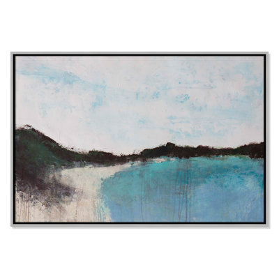 Mountainside Lakeview III Print