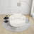 Modern Minimalist 360 Degree Swivel Chenille Fabric Upholstered Accent Barrel Chair-597714571