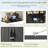 Plastic Outdoor Storage Shed With Floor, Resin Shed With Window And Lockable Door For Garden, Backyard, Tool Storage Use, Easy To Install In Beige-120143783-120143781