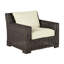Rustic Woven N-Dura Resin Wicker Outdoor Lounge Chair-63221116-93663105-70166303