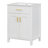 Modern 48-Inch Bathroom Vanity with Ceramic Sink