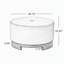 Pouf rond Arden Collection recouvert de velours avec base en bois massif, repose-pieds ou table basse d'appoint moderne-679585097