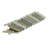 Roman 0.56" x 4" Marble Herringbone Mosaic Wall Tile