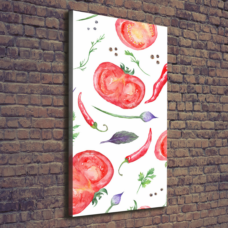 Vegetables - Wrapped Canvas Print