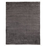 Calla Hand-Loomed Synthetic Dark Brown Area Rug