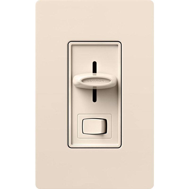 Gradateur 1 lumière 150 W Lutron Skylark amande clair 1 paquet