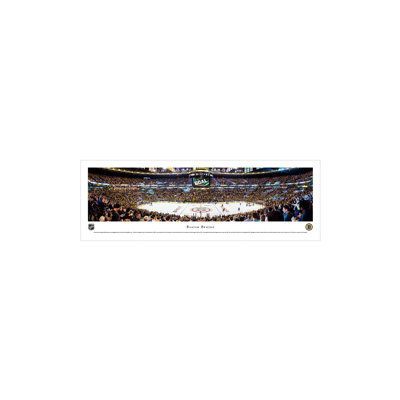 NHL Boston Bruins – Center Ice by Christopher Gjevre Photographic Print