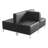 Vinyl 26.38'' Reception Loveseat
