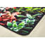 Tapis vert / rouge / bleu touffeté Pixel Perfect-50086215
