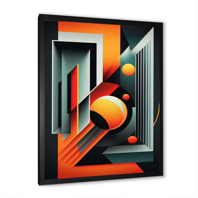 Comelia - Picture Frame Print on Canvas, Black, 12" W x 20" H