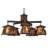 Gattis 5 - Light Dimmable Geometric Chandelier
