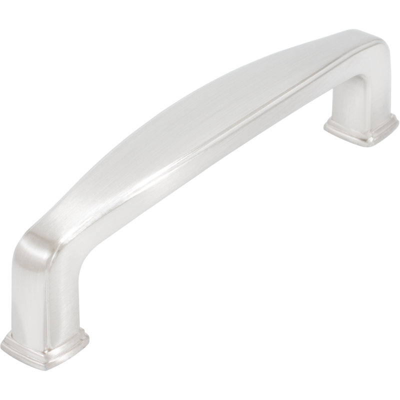 Poignée arche 3 3/4 po Sherwood, Nickel satiné