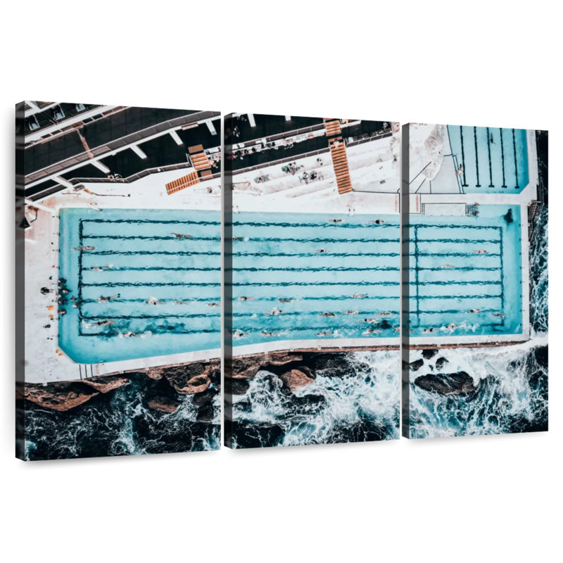 Gillard Bondi Icebergs Swimming Pool, 32" H x 50" W