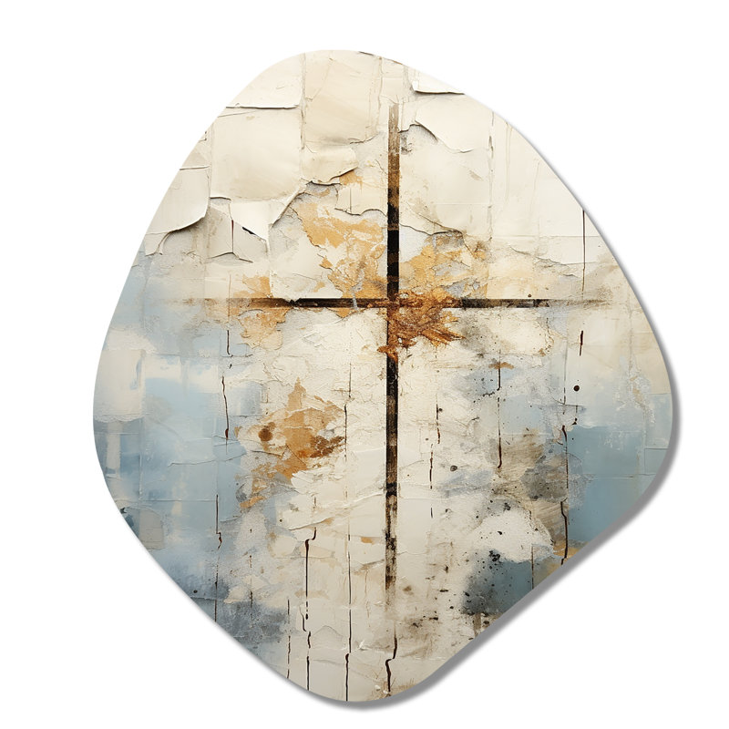 Art mural asymétrique en métal Keeler, H 28 po x l 25 po