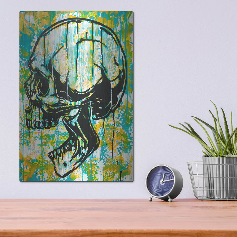 «Screaming Skull 2» par Dean Russo, H 16 po x l 12 po