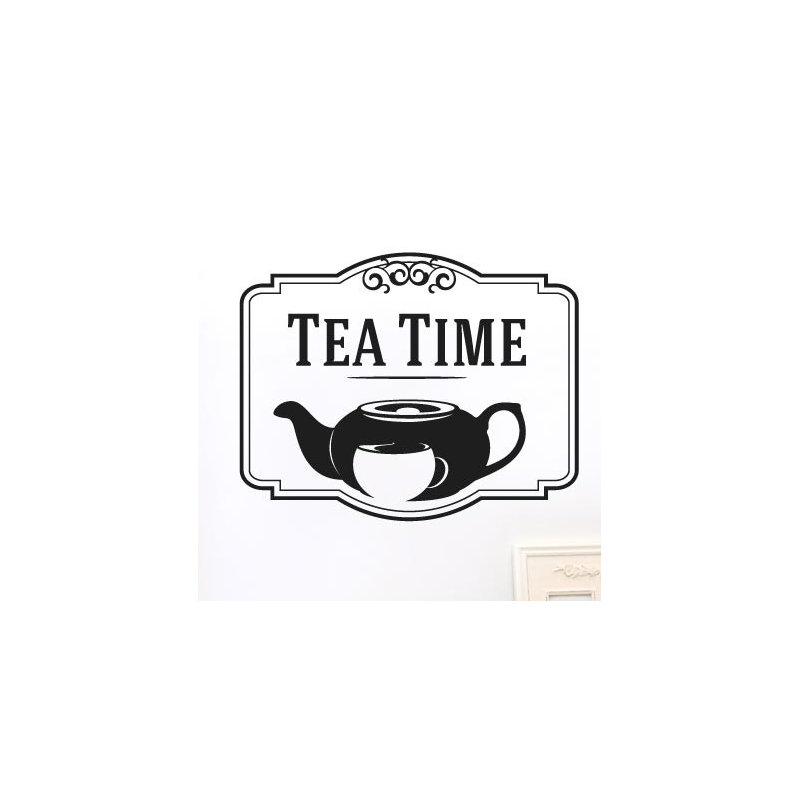 Non-Wall Damaging Wall Decal, Black, Large