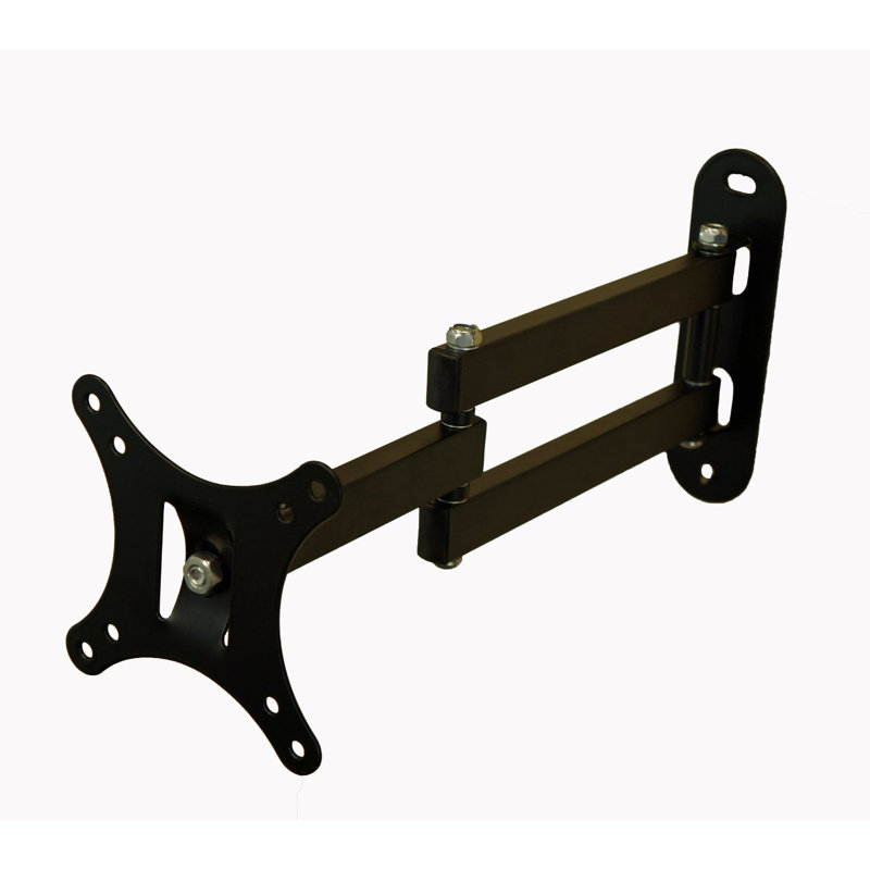 Articulating Arm Mount Bracket for 12" - 24" LCD LED Flat Screen Monitor Displays