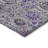 Machine Washable Indoor/Outdoor Xhevrie Purple Rug-1617074709