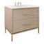 Rift White Oak Two-Drawer Single Bath Vanity-515361218-515773064-515773066