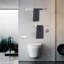 Ensemble de quincaillerie de salle de bain 9 pièces-93723602