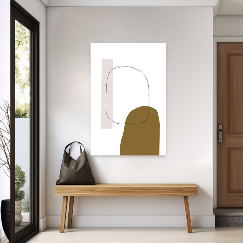 Art contemporain abstrait How To Feel, H 60 po x l 40 po