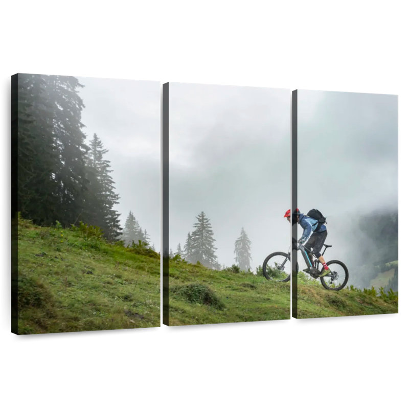 Senne Mountain Bike Ride, 28" H x 45" W