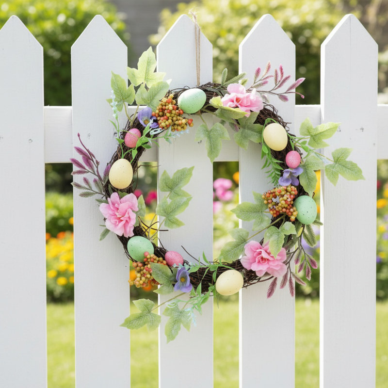 Printemps, Pâques, guirlande, 30 cm / 11,81 po, guirlande décorative