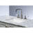 Kingston Brass Paris Two-Handle 3-Hole Deck Mount Widespread Bathroom Faucet with Retail Pop-Up Drain-53240129