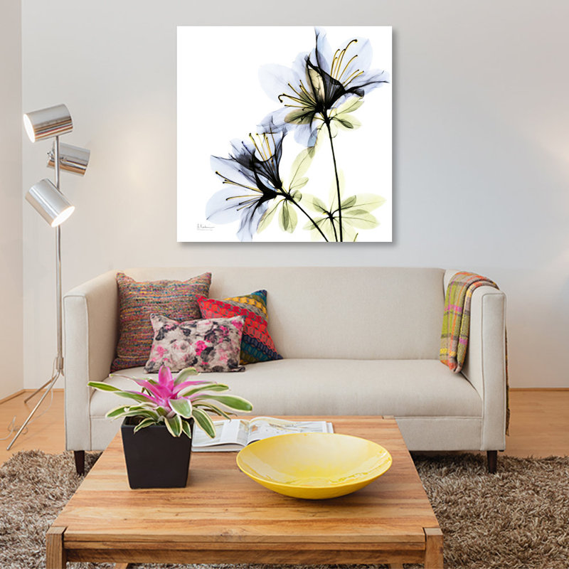 «Azalea I», impression sur toile, H 12 po x l 12 po x P 1,5 po, Pas de tapis, Toile tendue