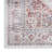 Marshe Vintage Performance Ivory/Red Area Rug-1810322173