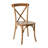 Arquit Stackable Cross-Back Wooden Bistro Chair-33388892-125324606