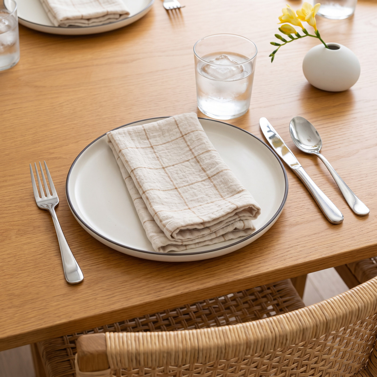 Harmonia Reversible Cotton Napkin