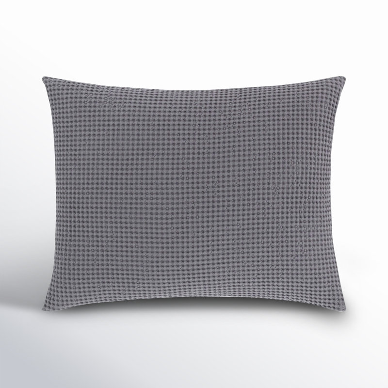 Bubble Matelasse Sham, Standard, Citrus