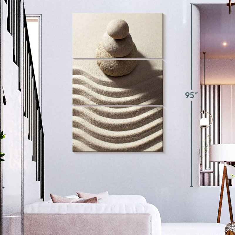 Zen, 74" H x 48" W