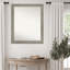 Grand miroir mural non biseauté étroit Grand Greywash-119749174-119749175