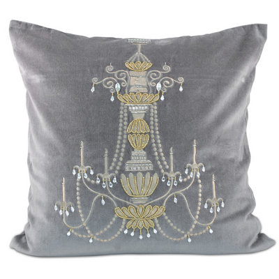 Down Reversible Throw Pillow