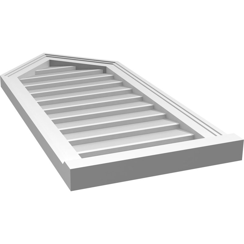Ventilateur à pignon en uréthane non-fonctionnel Signature, H 36 po x l 16 po x P 2 po