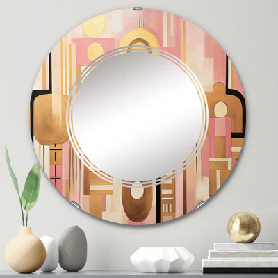 Moretaine - Miroir mural moderne rond
