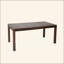 Table de pique-nique robuste en bois d'acacia pour une utilisation polyvalente du patio