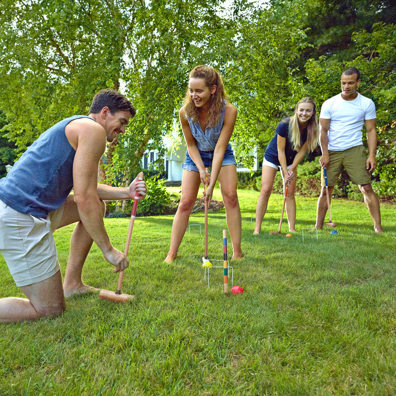 Ensemble de croquet 6 joueurs professionnel