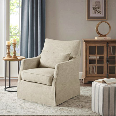 Chaise pivotante à jupe