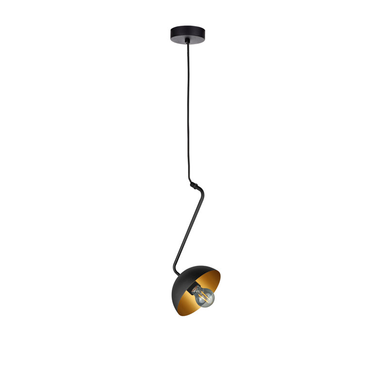 Cassander - Light Pendant, 45cm H x 96cm W x 96cm D, Black/Gold, 4
